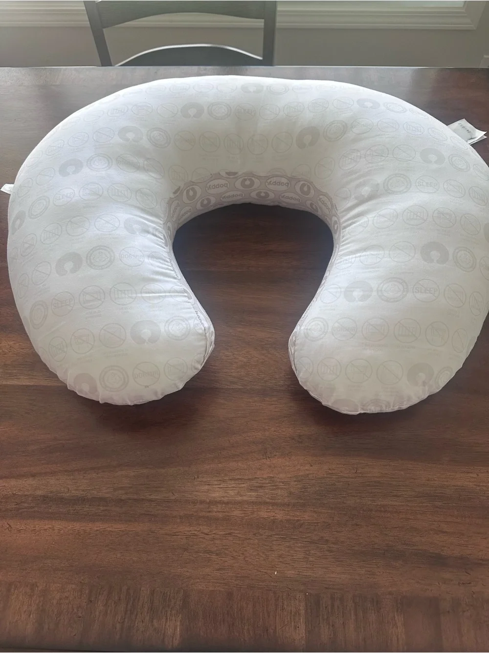 Boppy White Nursing Support Pillow